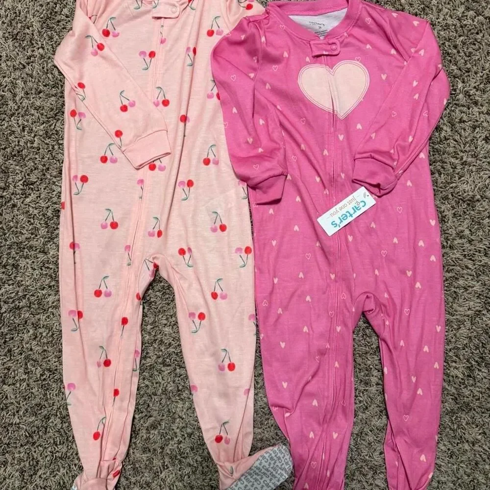 Carter-s Women's Pink Sleepsuits-babygrows
